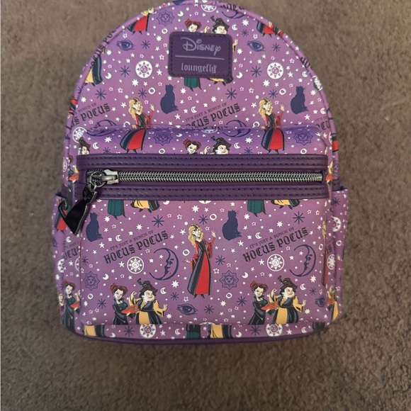 Loungefly Handbags - Loungefly Disney Hocus Pocus Purple Kids Backpack